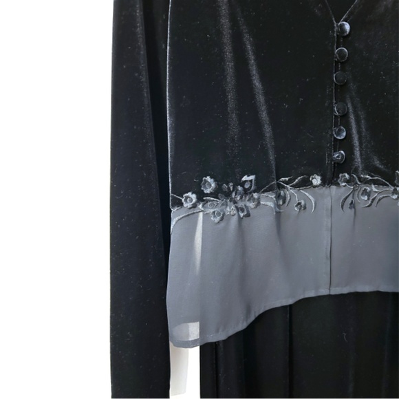 Vintage Jessica Howard 2 Piece Formal Dress, size 8 - Picture 4 of 5